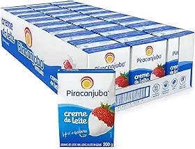 Creme De Leite Piracanjuba 200g Caixa Com 27 Un