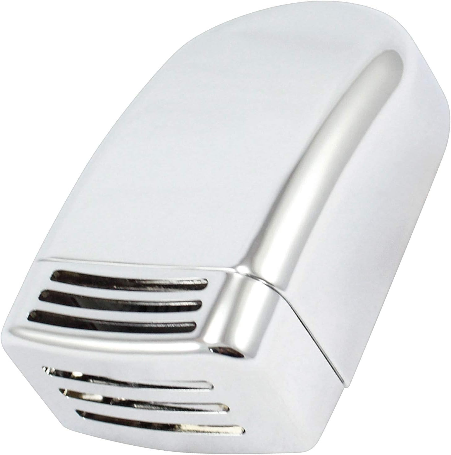 Chrome Coated Steam Outlet for Steam Room - Square with Curved Bottom Aromathera