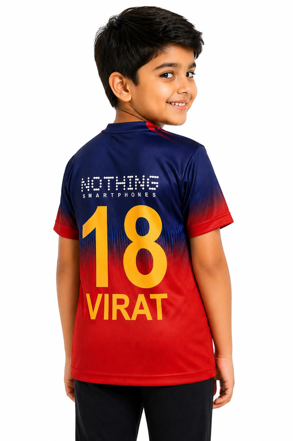 Kids Breathable Athletic Tee Modern Look Moisture Wicking for Outdoor Play-image-20