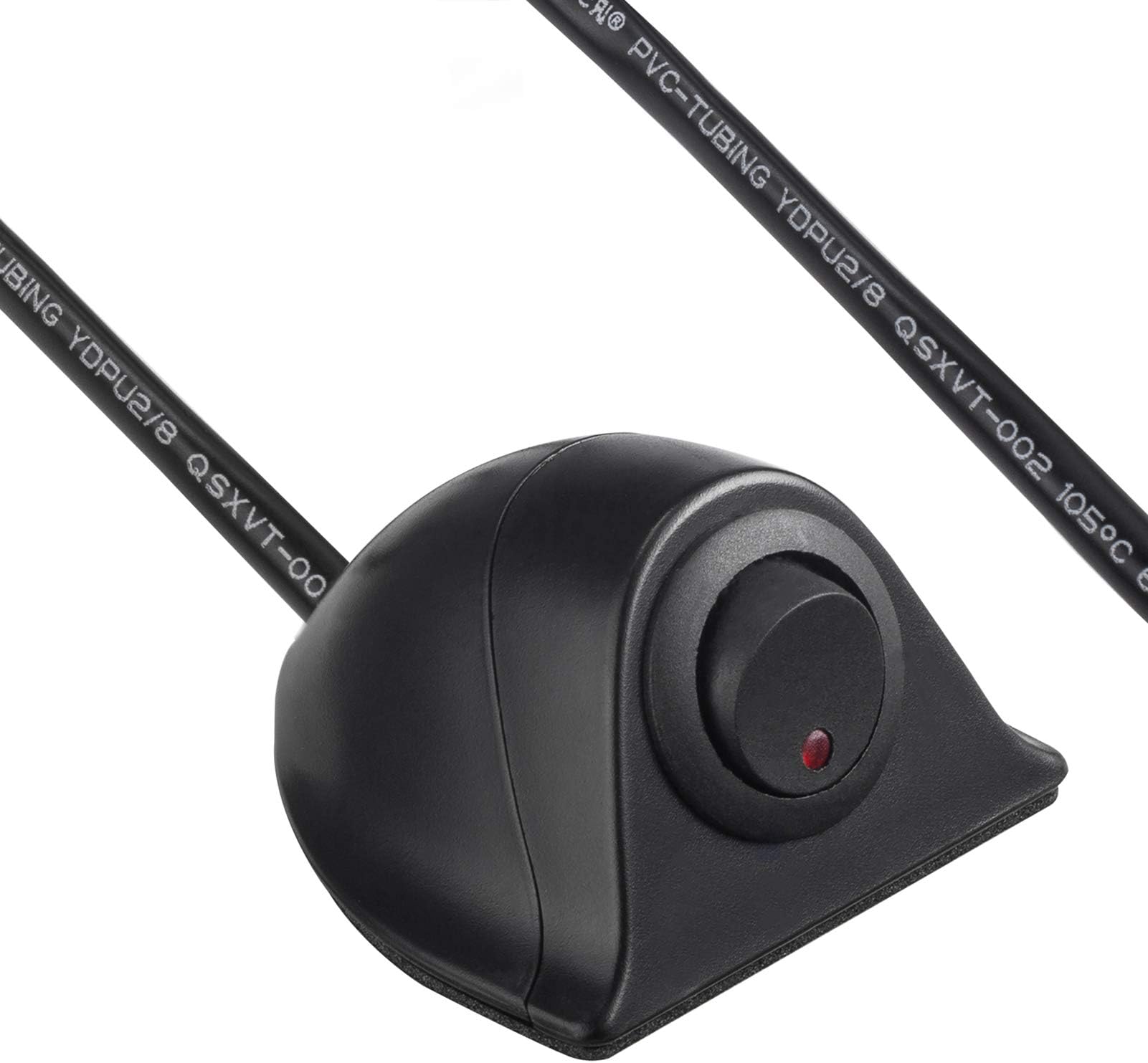 Car DIY Switch Paste Type Rocker Switch Off/ON Universal DC12V Switch for Fog Driving Lights neon Lights LED Light bar etc. (Black)