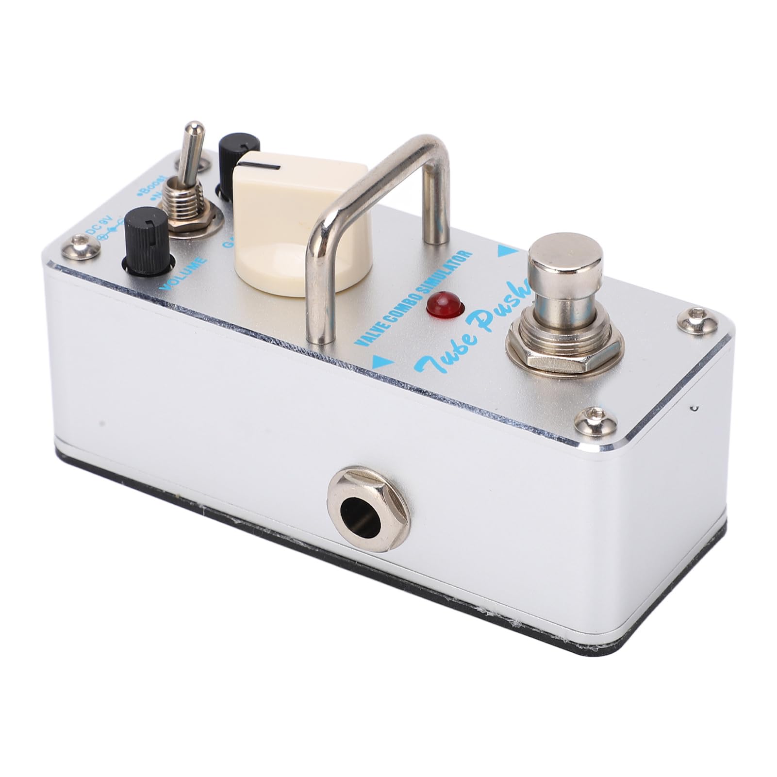 Bnineteenteam Pedale Effetti per Chitarra, Pedale Effetto Analogico Overdrive in Metallo con modalità Boost, Perfetto per Chitarristi Elettrici e Musicisti Rock