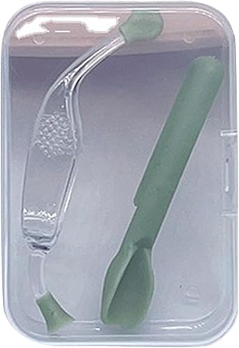 Miniatura 8 de Fiarfiar Juego de pinzas de silicona suave para inserción segura de lentes de contacto, organizador decorativo portátil, kit de herramientas de