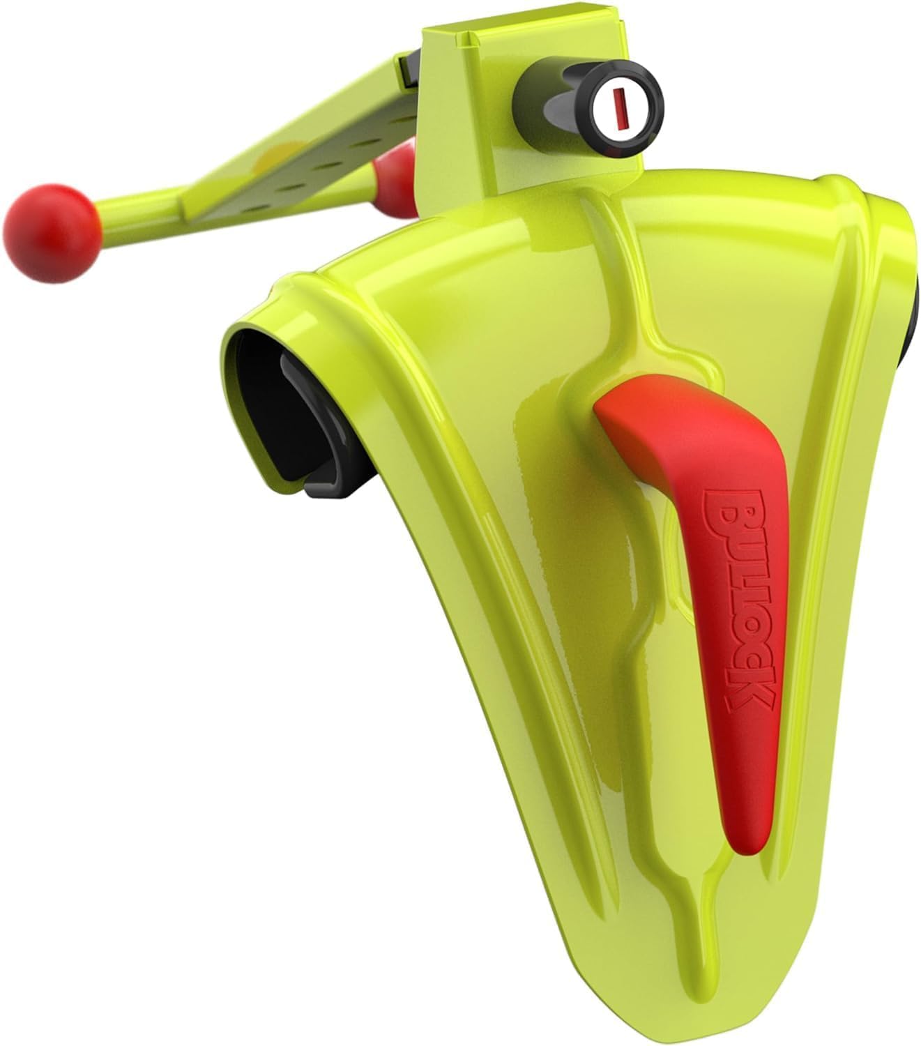 Bullock Defender Pro Blocca Volante Antifurto Universale per Auto, Scudo di Sicurezza in lega Rinforzata, Ideale per City Car, Facile Installazione, Giallo