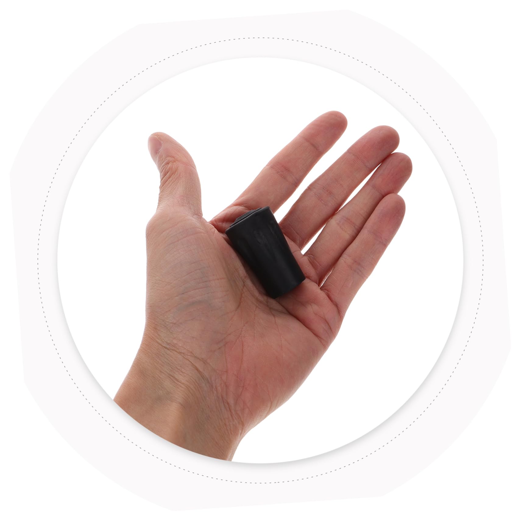 Accessoires pour Bâtons De Randonnée 50 Pièces Coussinets en Caoutchouc pour Bâtons De Randonnée Béquilles