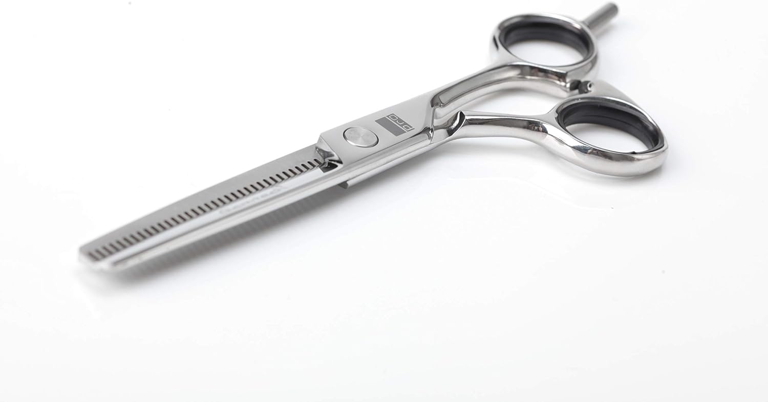 Glamtech Pro Thinner - Professional Hairdresser Scissor, Silver - Image 3