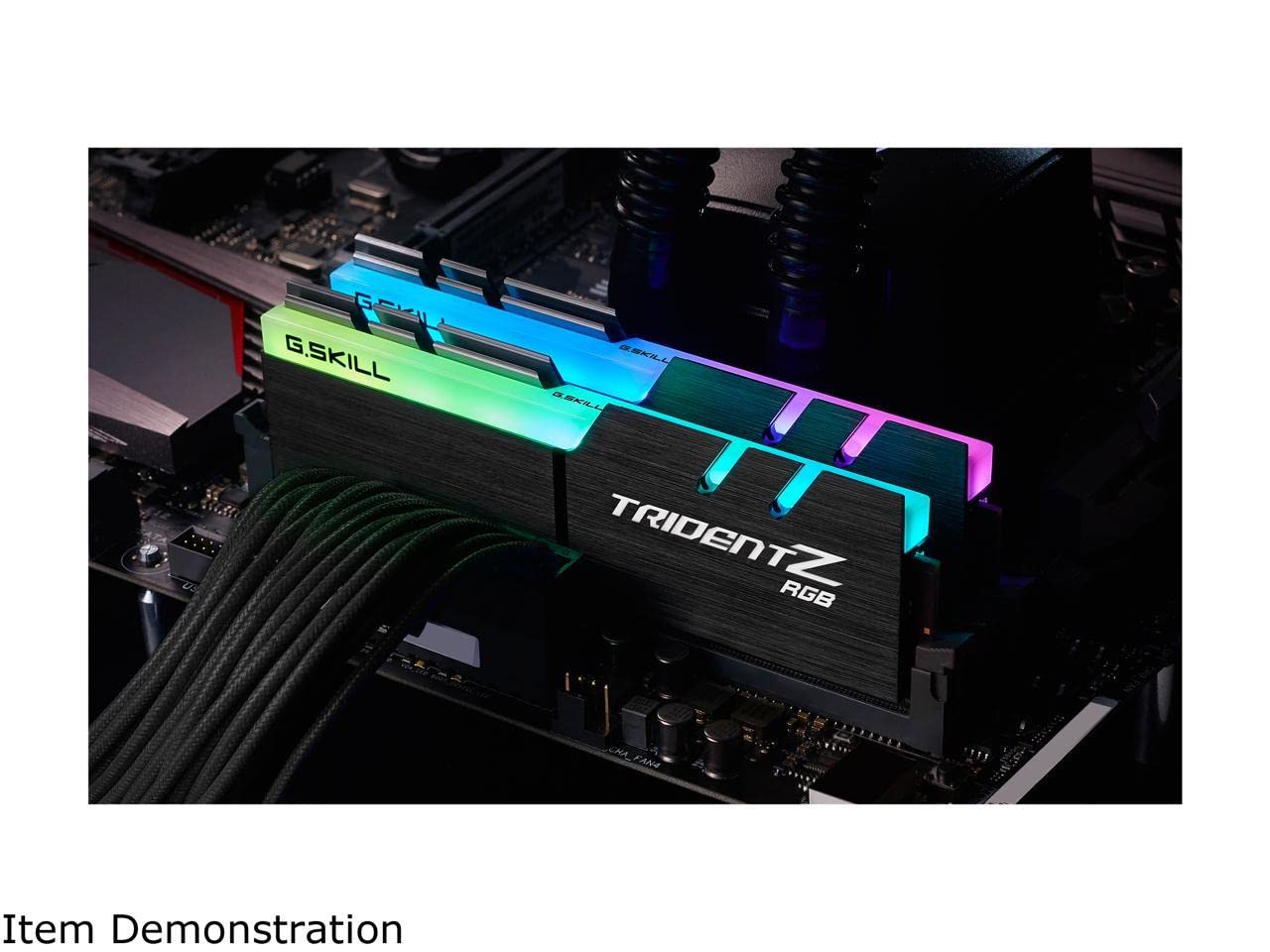 G.SKILL 32GB DDR4 TridentZ RGB 4800Mhz PC4-38400 CL20 1.55V Dual