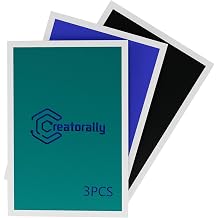 Oubit 3pcs Laser Engraving Marking Paper, Marking Color Paper with Scraper for Fiber Marking and Engraving on Metal Ceramics Glass Cutting and Engraving