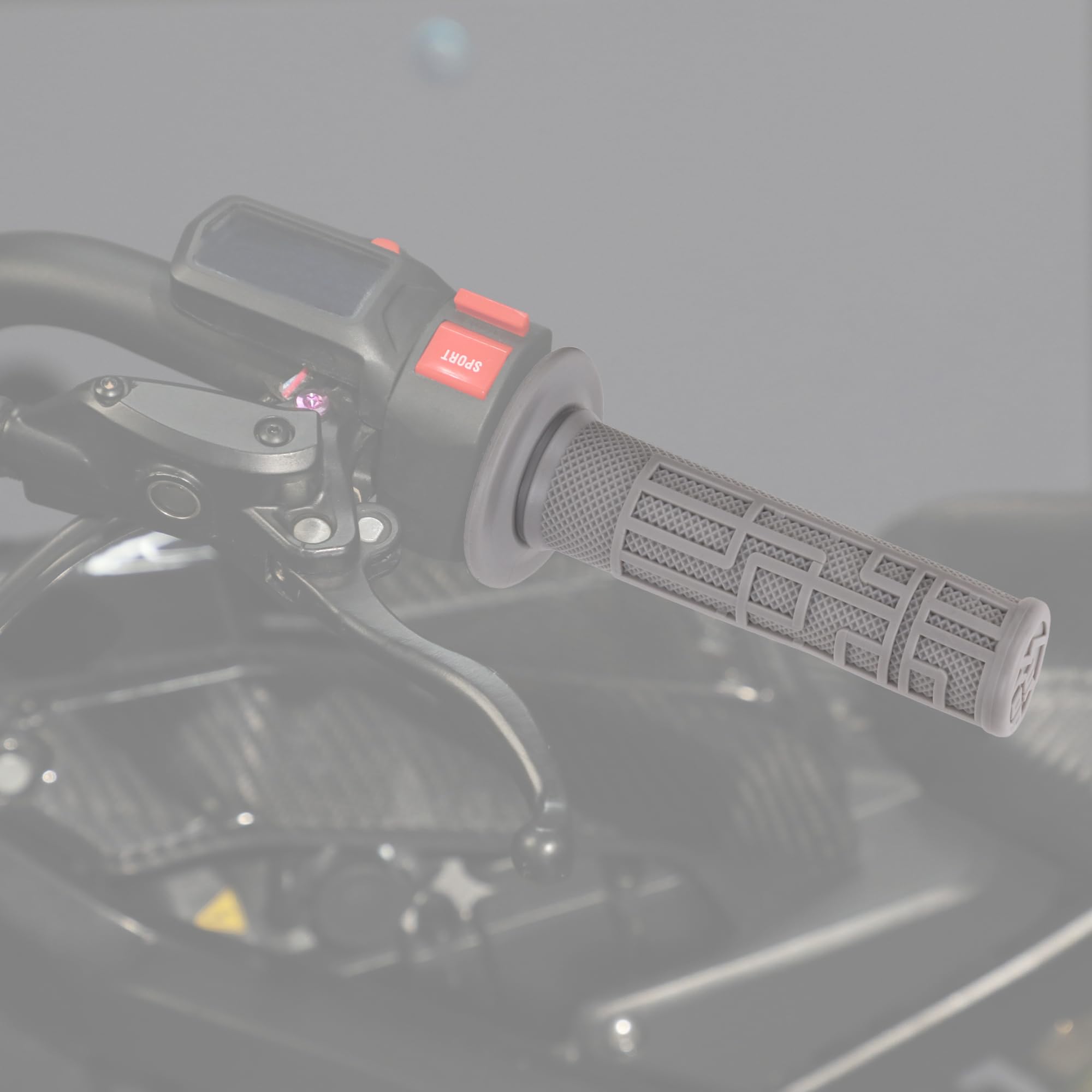 IUVWISN Tube Accélérateur + Poignées Pour Sur Ron Light Bee X/S - Moto Électrique Tout-Terrain