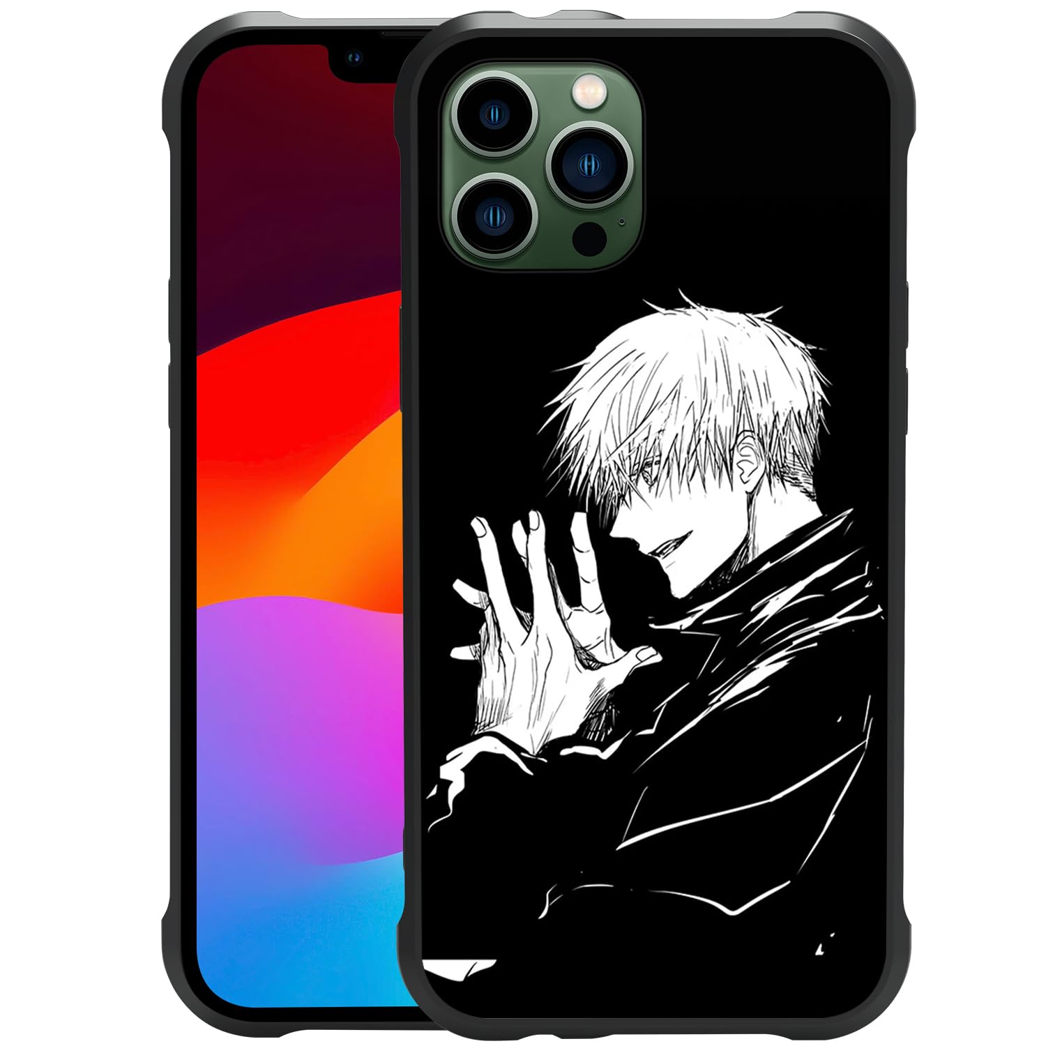 MENGTONGCase for iPhone 11 Case,Anime Man for Girls Womens, Pattern Design Shockproof Anti-Scratch Case for Apple iPhone 11 6.1-inch