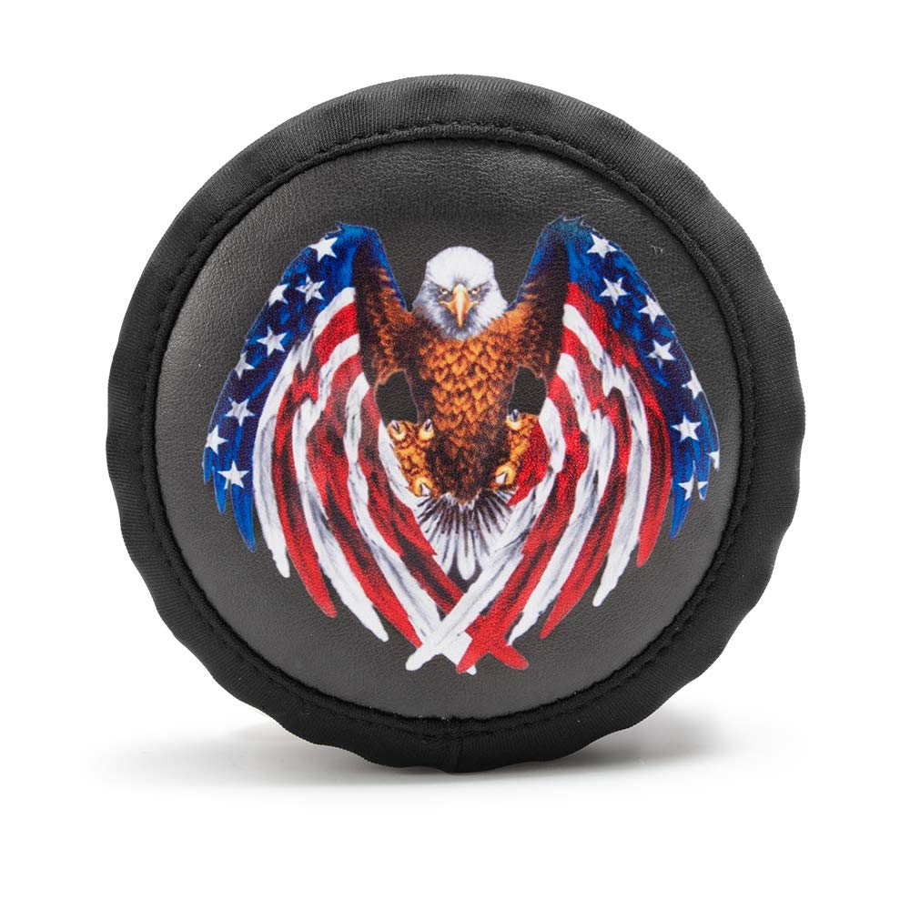 JGGZONE Back Off Spare Tire Cover Wheel Protector RC Simulation Spare Tire Dust-Proof Cover for 4.52