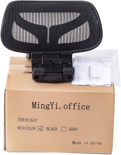Miniatura 5 de MingYi.office Nuevo reposacabezas para silla de oficina Herman Miller Classic y Remastered Aeron solo reposacabezas negrografito, silla no incluida
