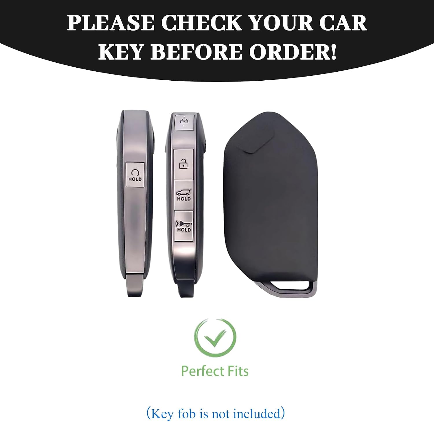 Key Fob Cover for Kia Telluride Sorento K4 K5 EV5 5 Button image 2