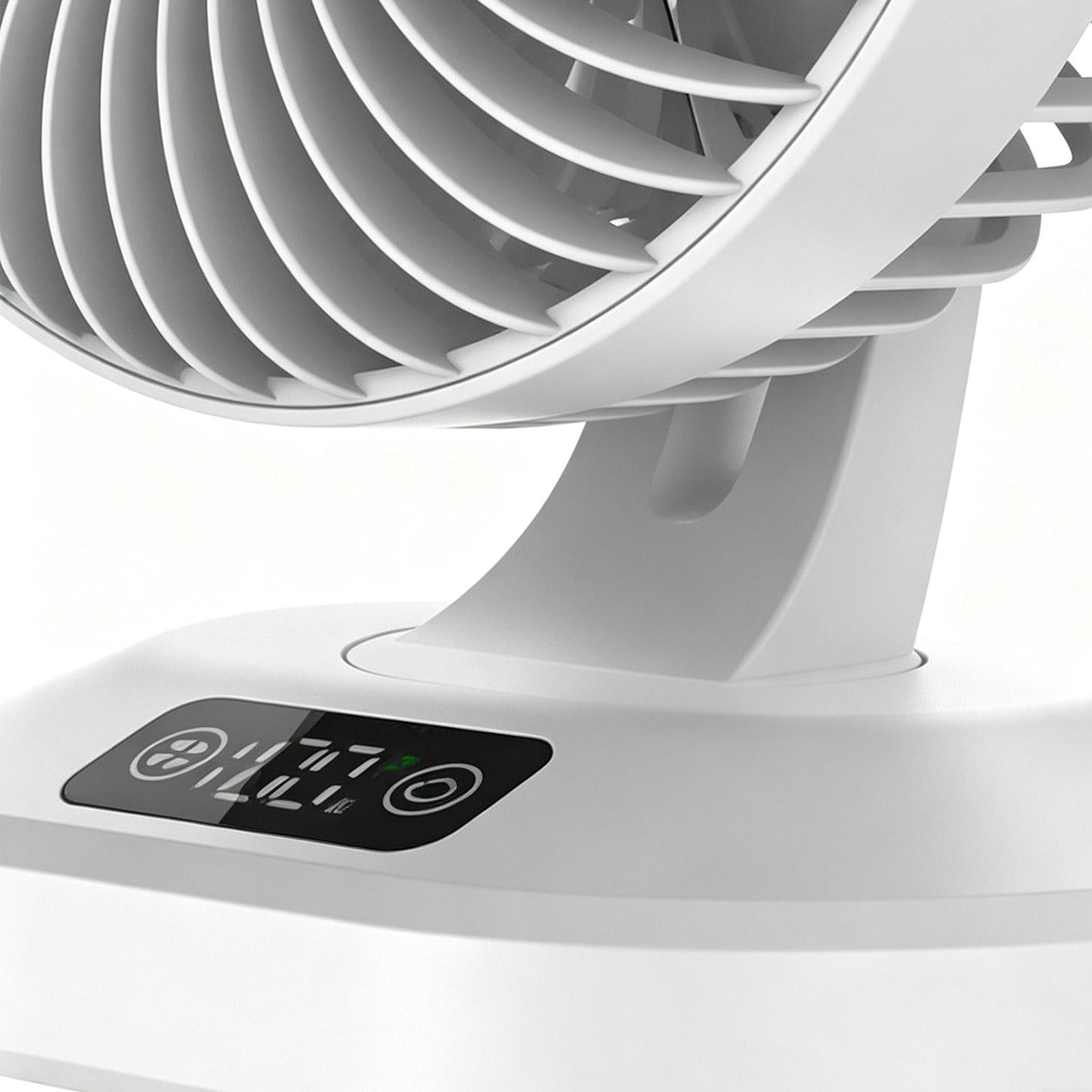 Ventilatore Da Tavolo Apparecchio Con Display Digitale E Angolazione | Ventilatore A Piedistallo A 100 Velocità Ideale Per Computer Camera Da Dormitorio Studenti Ragazzi Ragazze Adulti