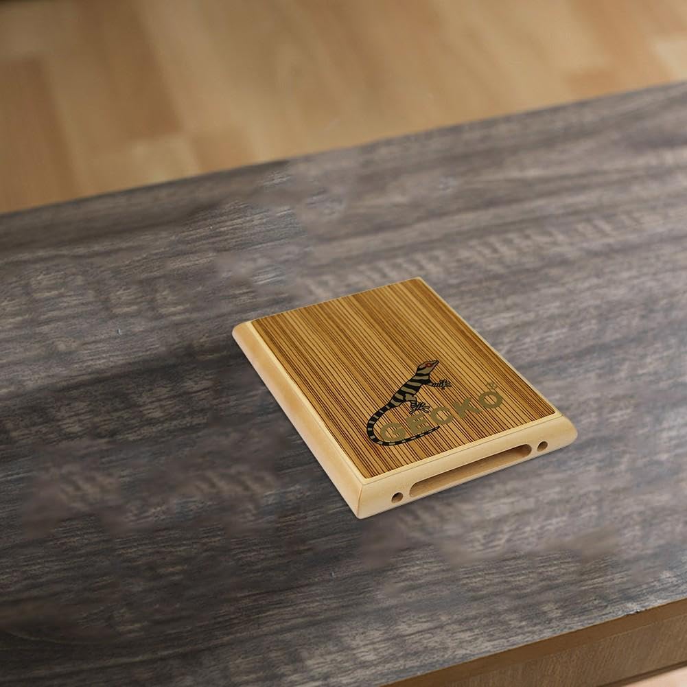 Caisse claire cajon de voyage 45 cm en bois de bouleau et sapele pour | Corps en sapele de bouleau, fils de caisse claire de guitare, taille compacte de 45 cm, sac de voyage inclus