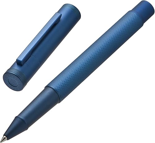 Miniatura 7 de Hongdian Bolígrafo Rollerball Bosque Azul Oscuro con Repuesto de Tinta Negra Schmidt, Diseño Clásico con Estuche de Metal para Firma de Negocios