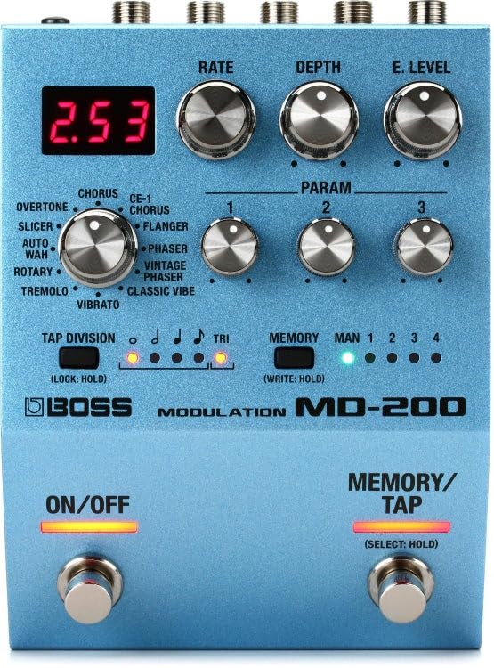 Pédale Modulation MD-200 BOSS 96 kHz traitement virgule flottante - 4