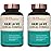 Hair La Vie Live Conscious Clinical Formula Hair Vitamins Capsule with Biotin and Saw Palmetto - Healthy Hair and Whole-Body Wellness (2-Pack)