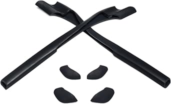 Eye Opening Stuff Replacement Earsocks & Nosepiece Rubber Kits Compatible with Oakley Half Jacket 2.0 OO9144/2.0 XL Sunglass
