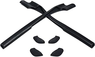 Replacement Earsocks & Nosepiece Rubber Kits Compatible with Oakley Half Jacket 2.0 OO9144/2.0 XL Sunglass