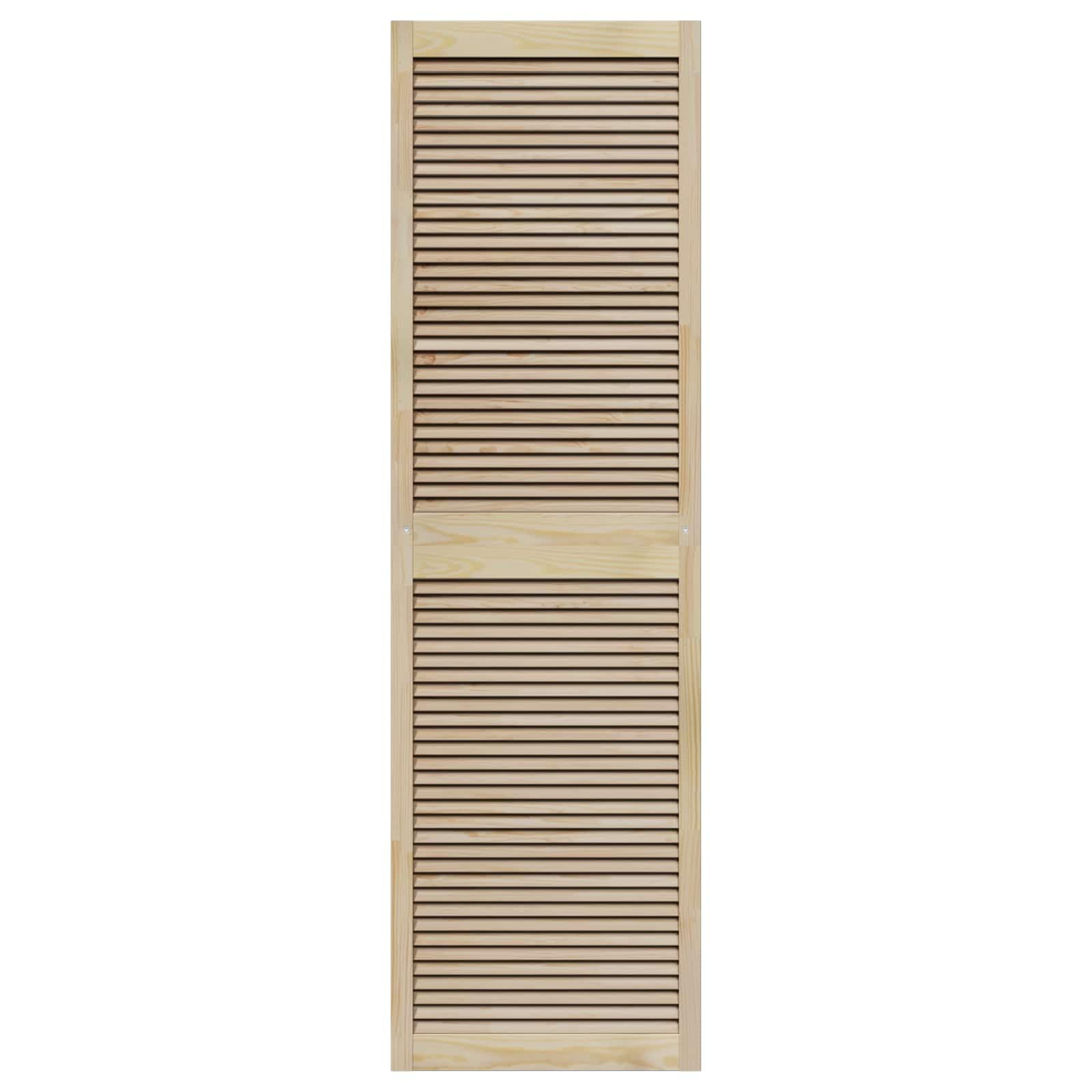 Genérico Puerta de Armario con Puerta 2 pcs Natural 140.5 x 2 x 59.5 cm,Bricolaje,Accesorios de Bricolaje,Ferretería para armarios,Puertas de armarios-42019277