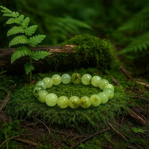 Vista 375 de Money Attraction Bracelet for Wealth, Prosperity & Success – Abundance & Good Luck Feng Shui Bracelet with Pyrite, Citrine, Tiger Eye & Green Green