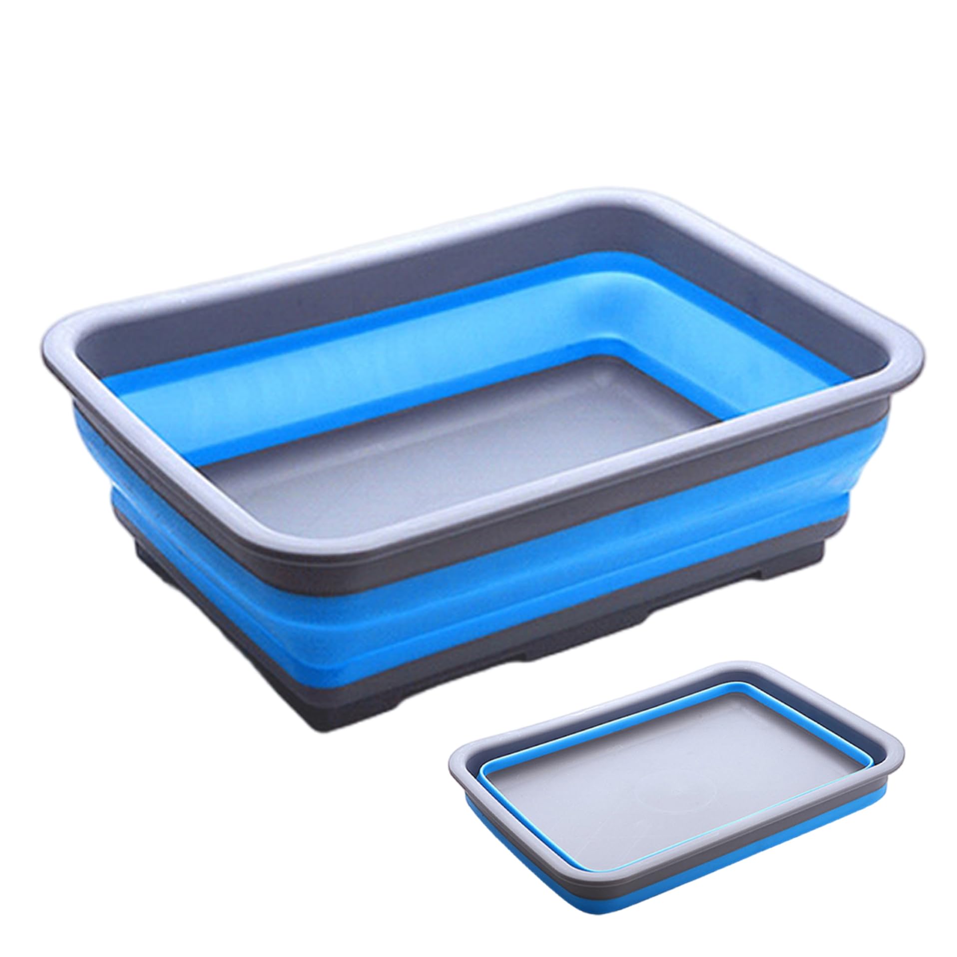 Accesorios para piscinas sobre el suelo baño de pies plegable portátil 8