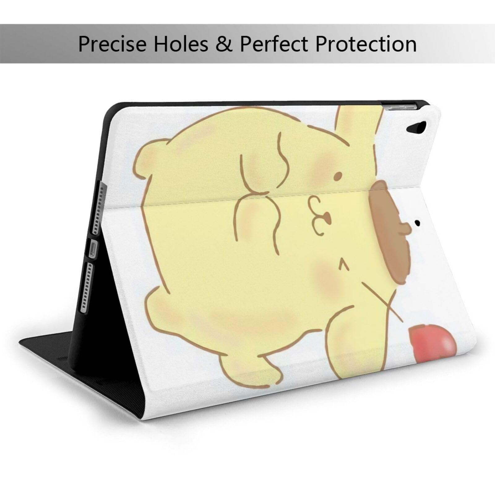 iPad - ポムボムさん専用 Amazon.co.jp: ポムポムプリン ケース タブレット カバー 開閉式 Ipad