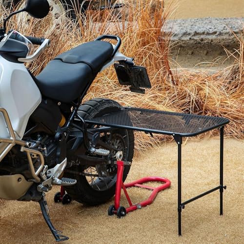Table de camping pliante portable sur roue, cuisine extérieure légère et compacte pour SUV - 3