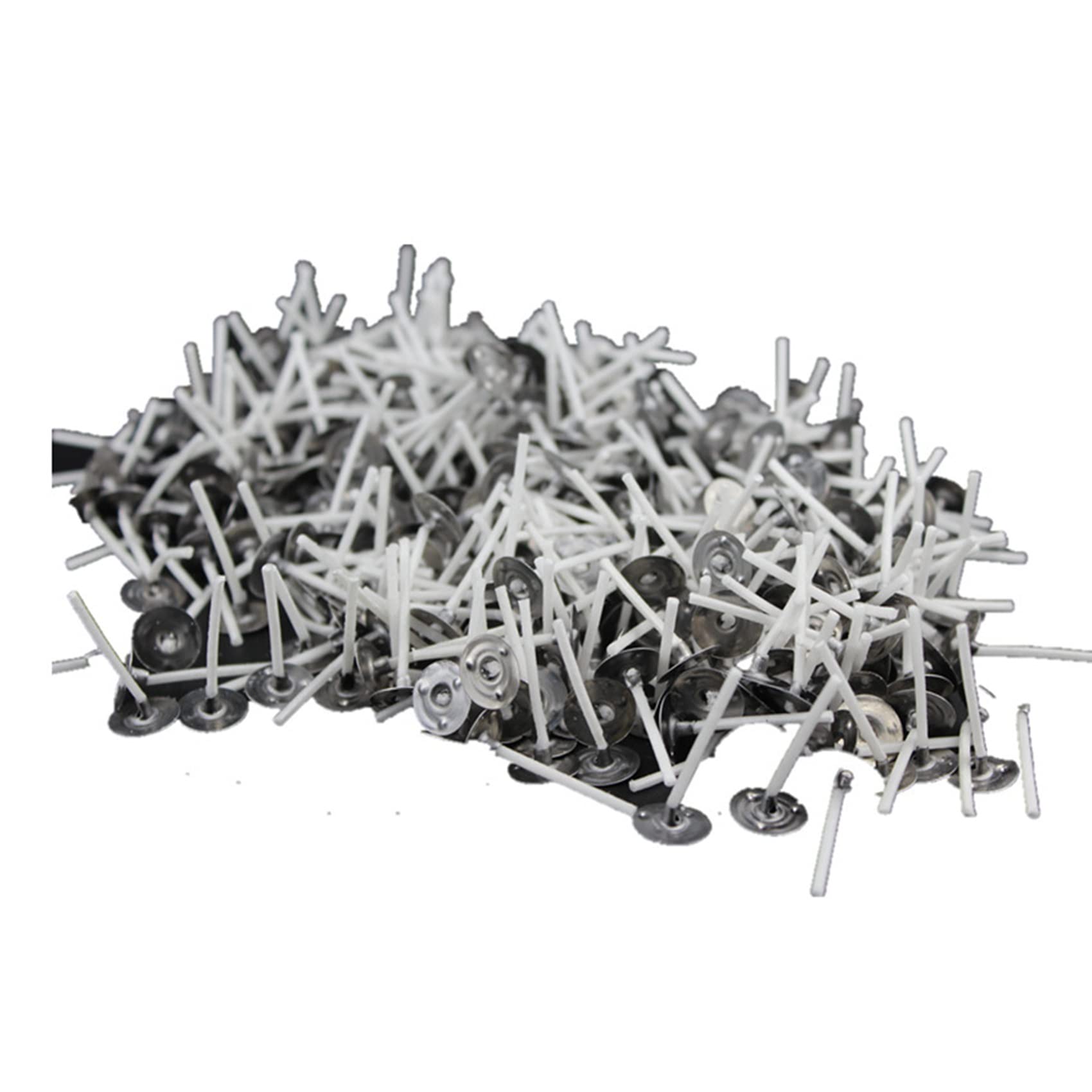 5000 Pz/Stoppini 1 Pollice Un Basso Fumo con Linguette nel Metallo Stoppini Luce del tè per Candele