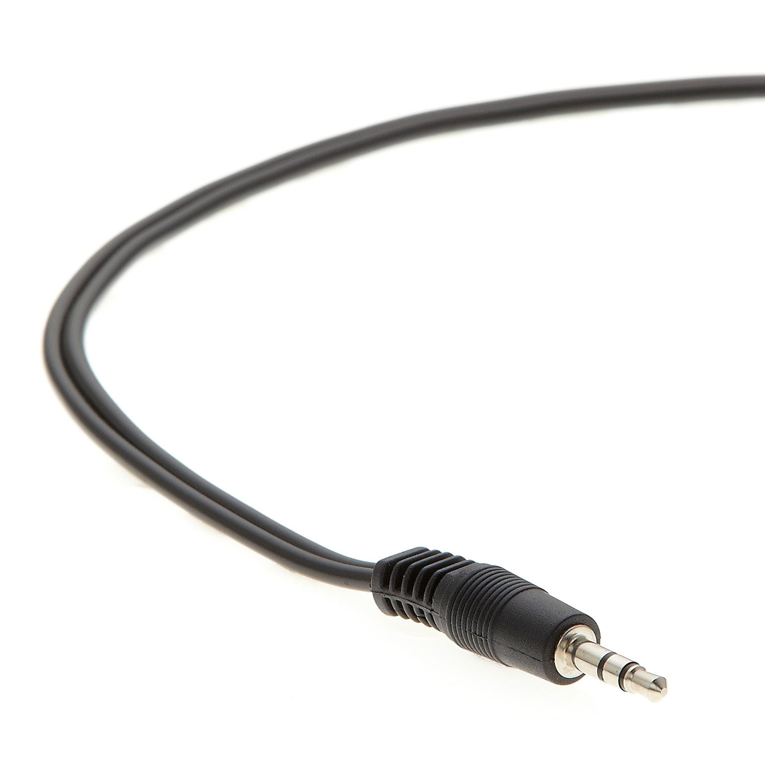 InstallerParts 12 Ft 3.5mm Male-to-Male Stereo Audio Cable - 3.5mm Stereo Plug to 2xRCA-M Cable - Compatible with iPods, iPhones, Android Phones, MP3 Music Players, and Much More!