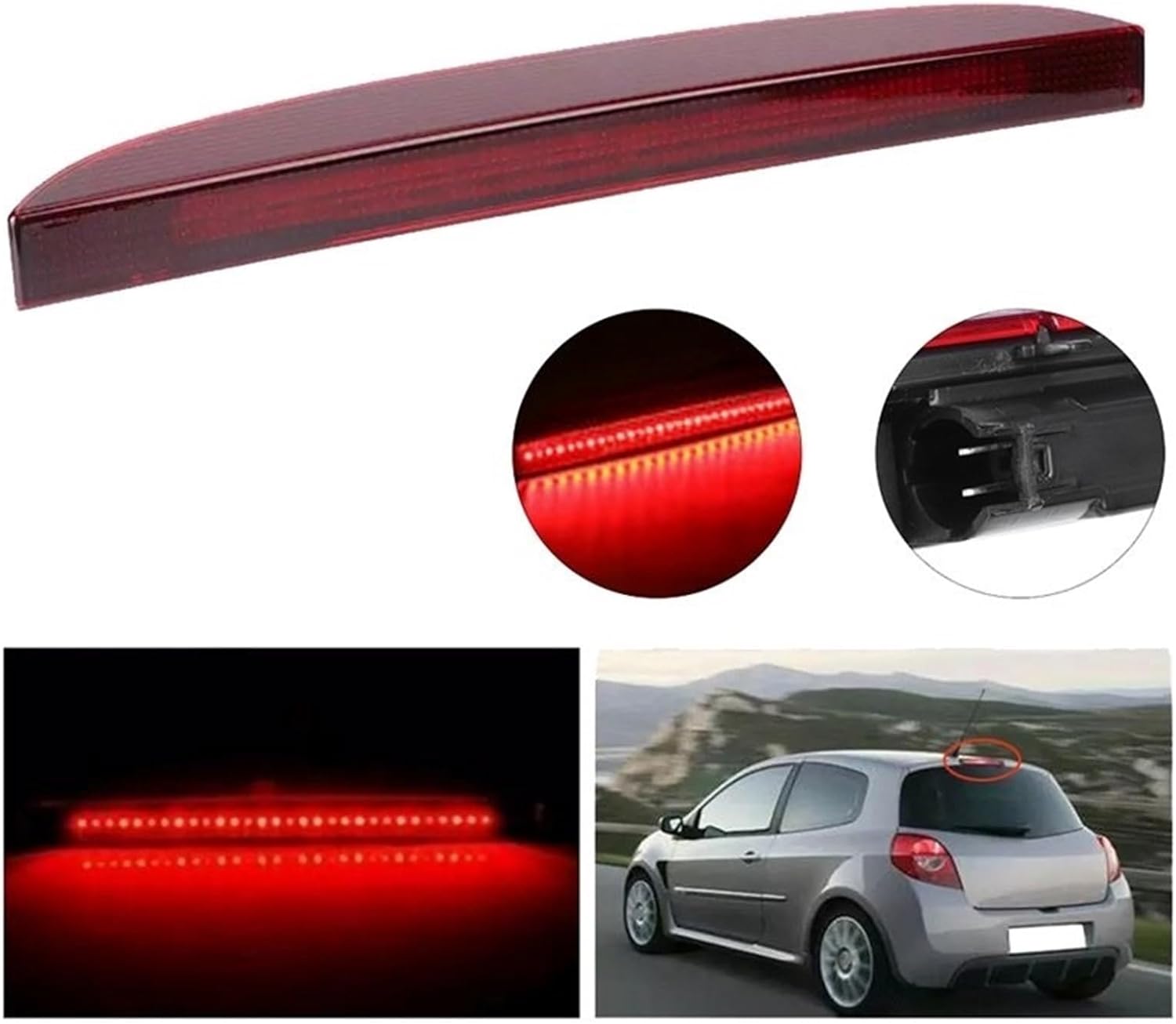 【VIPセール】ハイレベルブレーキライト 7700410753 For Renault For Clio II 1998 1999 2000 200