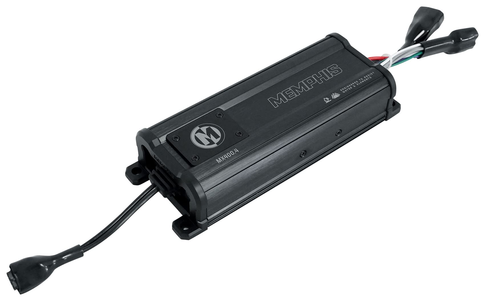 Memphis Audio MX400.4 400w RMS 4 Channel Powersports UTV ATV Amplifier IP66 Amp
