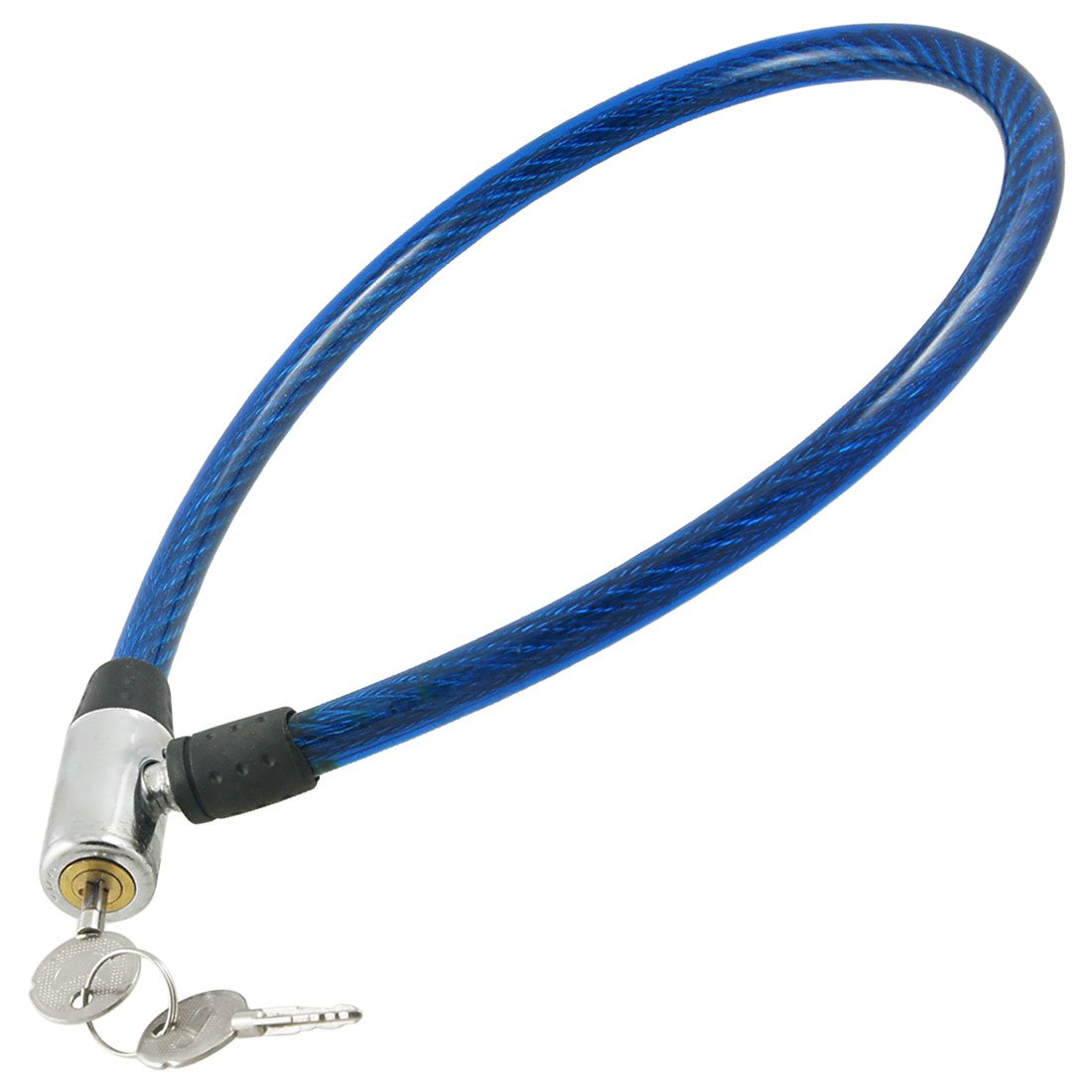 Aexit Blue Plastic Bike Locks Coated 0.5