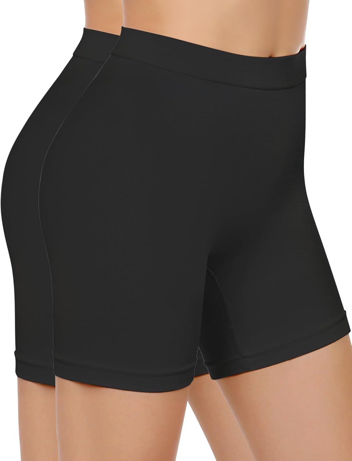Slip Shorts for Women Under Dresses, Seamless Anti Chafing Summer Biker Shorts
