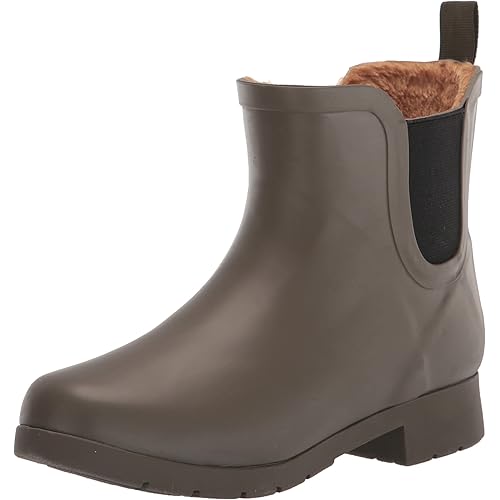 Chooka Women's Waterproof Plush Chelsea Bootie Chelsea Boot