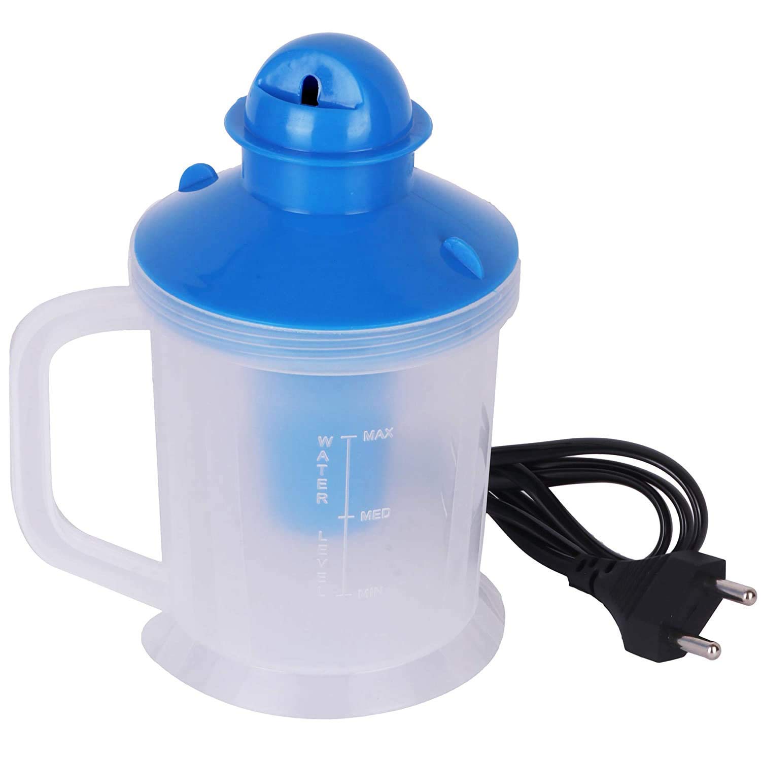 Generic Blue Economy 3 In 1 Steam Vaporizer, Nose Steamer, Cough Steamer, Steam Sauna. Nozzle Inhaler & Nose Vaporiser