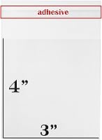 Vista 3 de 100 bolsas – 9 x 14 pulgadas, 5/64 pulgadas de grosor, bolsas de cierre de cristal transparente con solapa autoadhesiva, bolsas de celofán