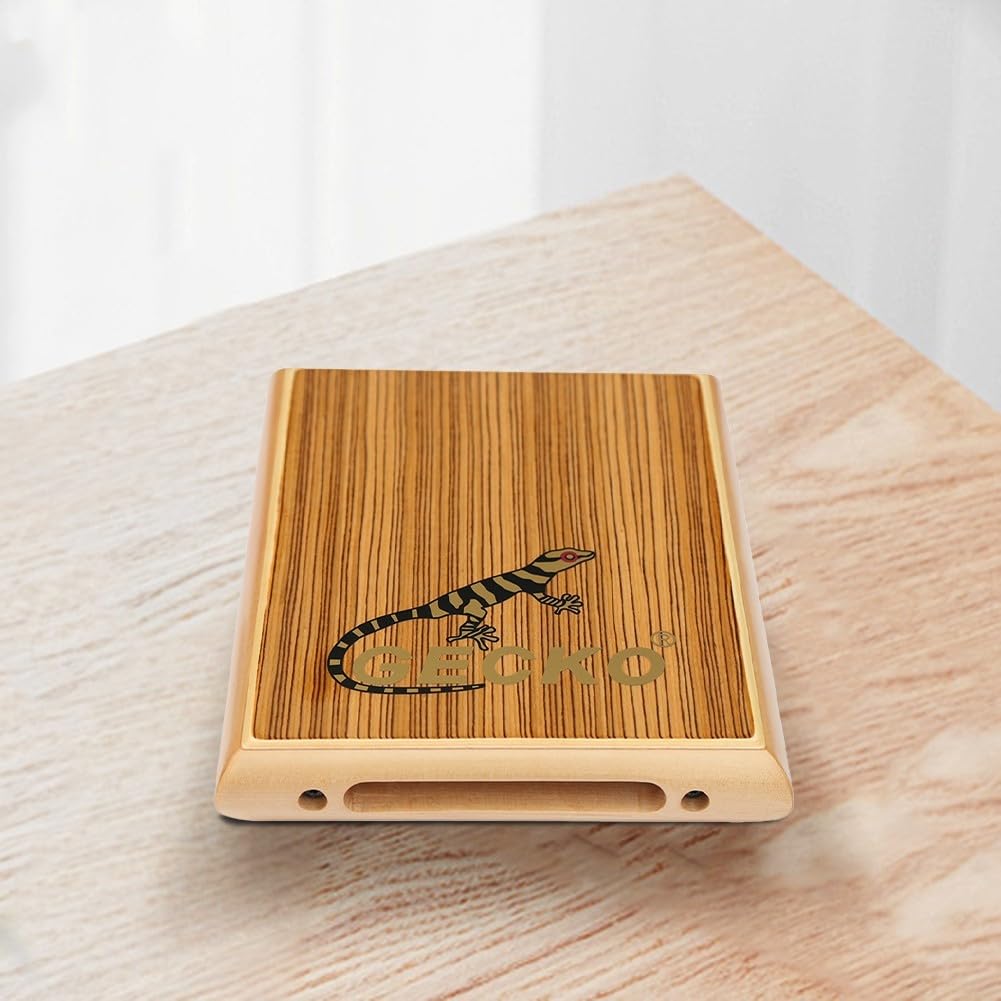 Cajon - Caja de percusión de madera con cuerdas de guitarra para viajes y actuaciones callejeras, 45 x 235 x 290 mm (PAD2)