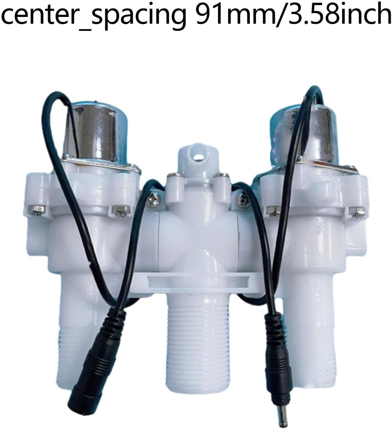 Tankless Toilet Solenoid Valve,Toilet Repair Part,Easy Installation,9.1cm Spacing Replacement Accessories