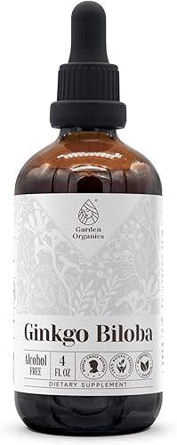 Miniatura 6 de Extracto de tintura natural sin alcohol de Ginkgo Biloba, potenciador del sistema inmunológico, gotas líquidas hechas de 100% ginkgo biloba (Ginkgo