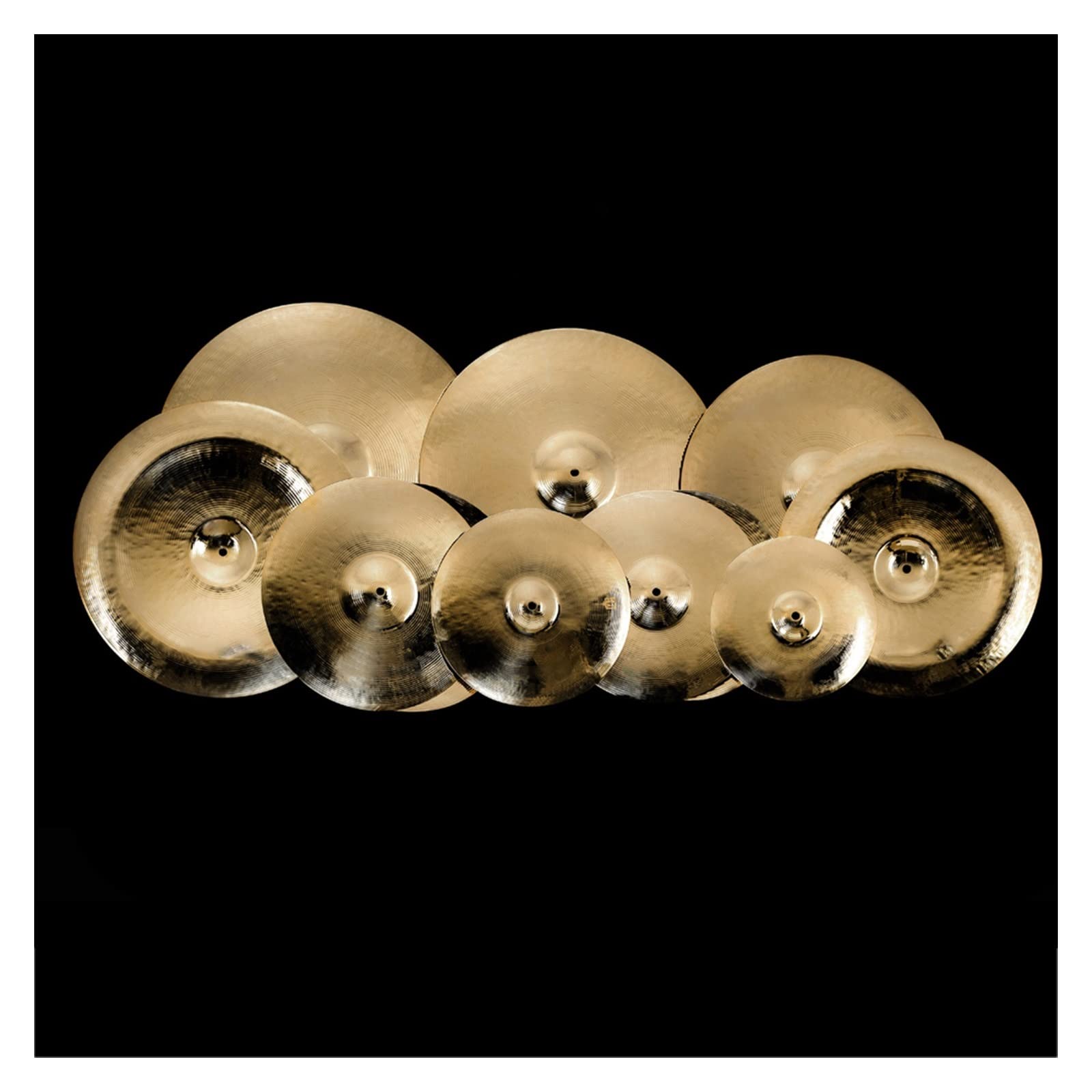 B20 7pcs Cymbals Set For Drums 10"+14"+16"+18"+20"+18" China Drum Set Cymbals