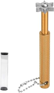 Seacloud 1PC Golf Club Cleaner and Iron Wedge Groove Sharpener Tool with 6 Heads