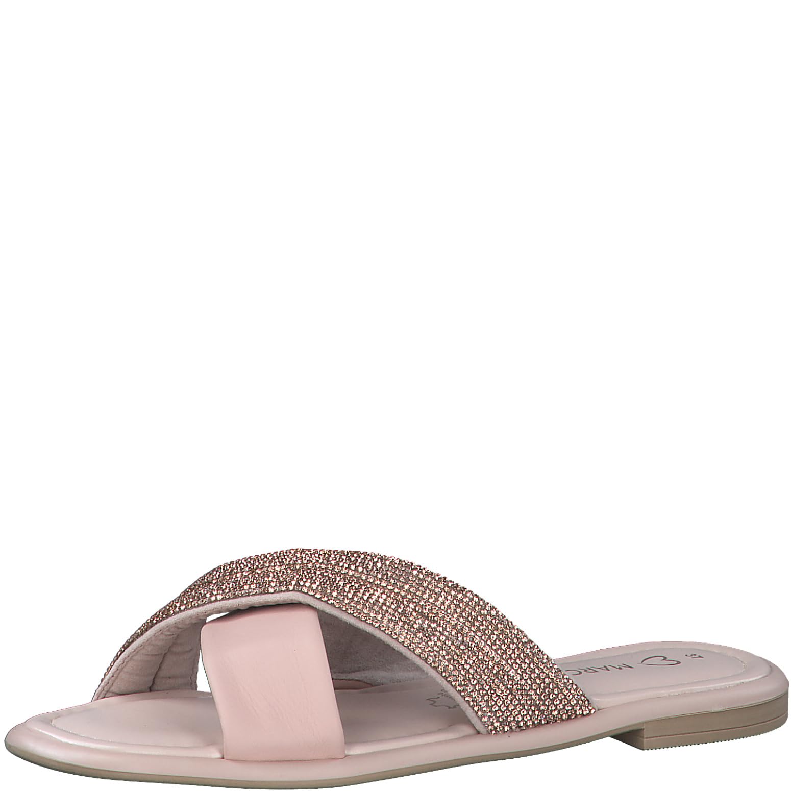 MARCO TOZZI Women's 2-27123-42 Mule, Nude Comb, 7.5