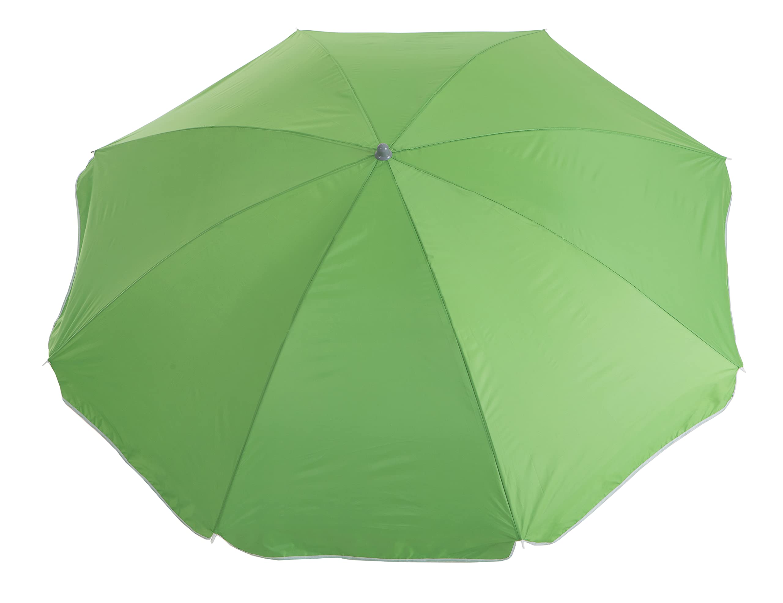 Sombrilla para Playa y Piscina Nylon Orientable Solar UV 8 Varillas Funda con Asa