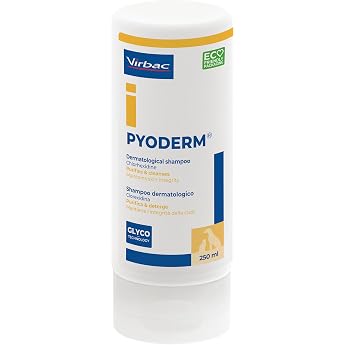 Virbac Pyoderm Shampoo 250 ml White
