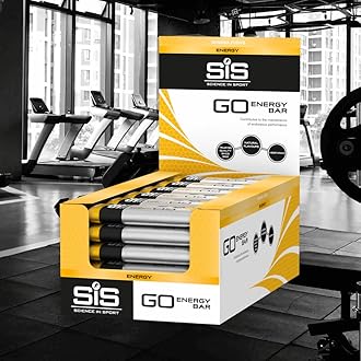 SIS Go Energy Bar, High Carb, Fruit infused Energy Bar, Banana Fudge Flavour (30 Packs)