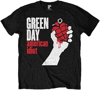 Amazon.com: Green Day American Idiot Band Logo Kids T Shirt