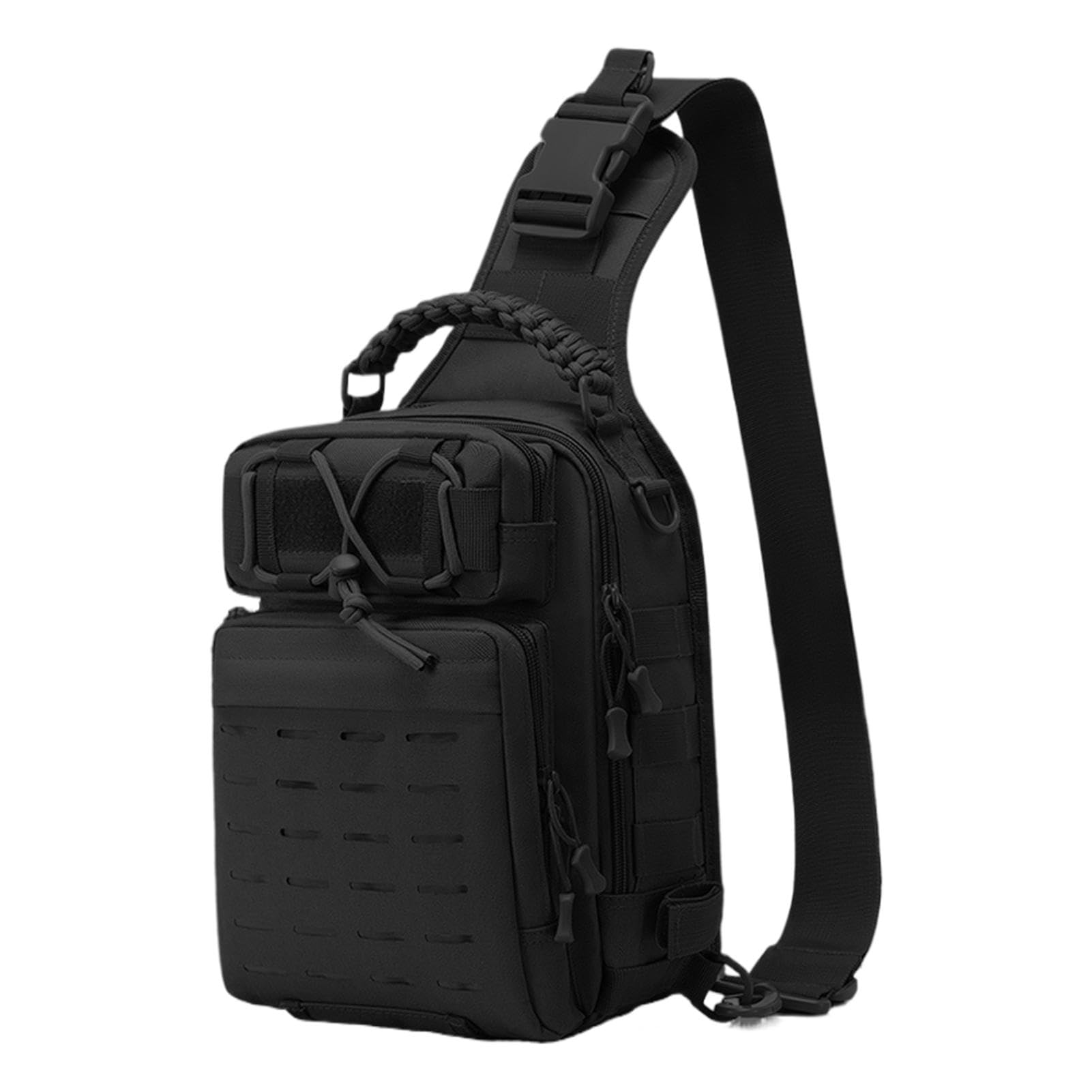 Zaino per attrezzatura da pesca, versatile, borsa portaoggetti a tracolla per attrezzatura da pesca, borsa portaoggetti per attrezzatura da pesca, escursionismo, campeggio