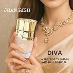 Jean Rish Diva Eau De Parfum - Le parfum pour les femmes (3.4 C'est vrai. / 100ml) avec champagne Rose, poivre rose & Notes de Musque Blanc - Fragrance longue durée et de luxe