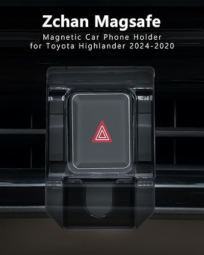 Miniatura 6 de Soporte de teléfono para Toyota Highlander 2020-2025, soporte de teléfono de coche para Highlander 2020-2025 (no para Grand Highlander), fuerte